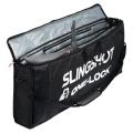 Slingshot One-Lock Foil Bag Carry Case with top open