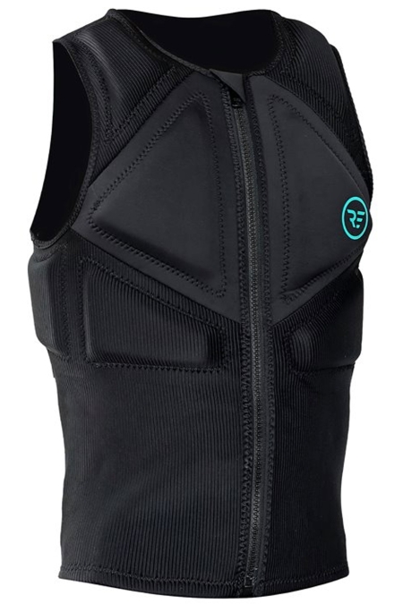 Ride Engine Empax V2 Impact Vest front in black