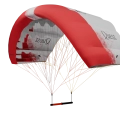F-One Quest Pocket Wing in red and white product shot